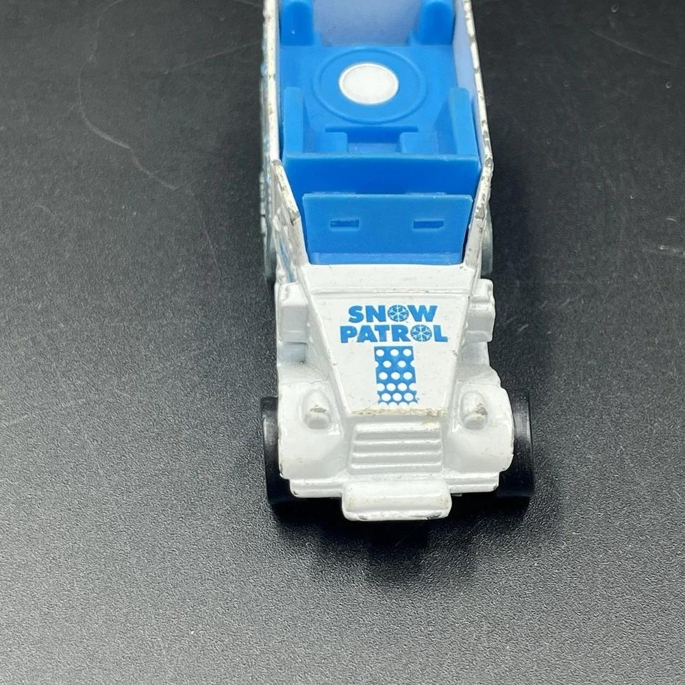 Vintage 1974‎ Hot Wheels Snow Patrol Truck White With Decals 1:64 Scale